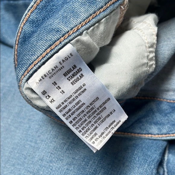 American Eagle Kick Boot Jean Size 18 R - Picture 3 of 6